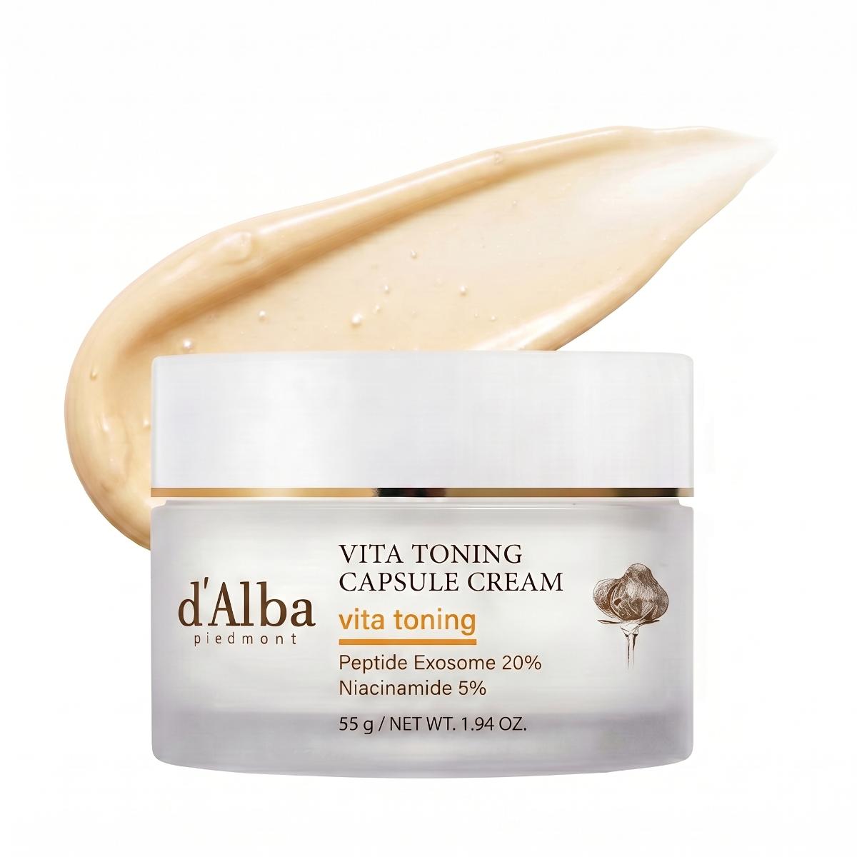 Crème Capsulaire Tonifiante à la Truffe Blanche et Vitamines d'Alba Niacinamide 5% 55g