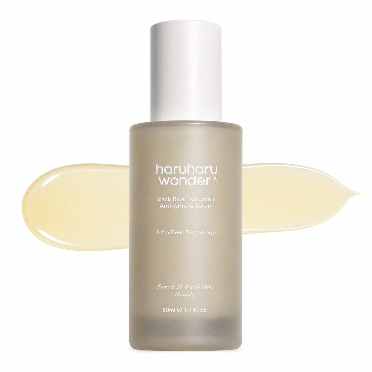 Sérum anti-rides à l'acide hyaluronique et au riz noir haruharu wonder 50ml