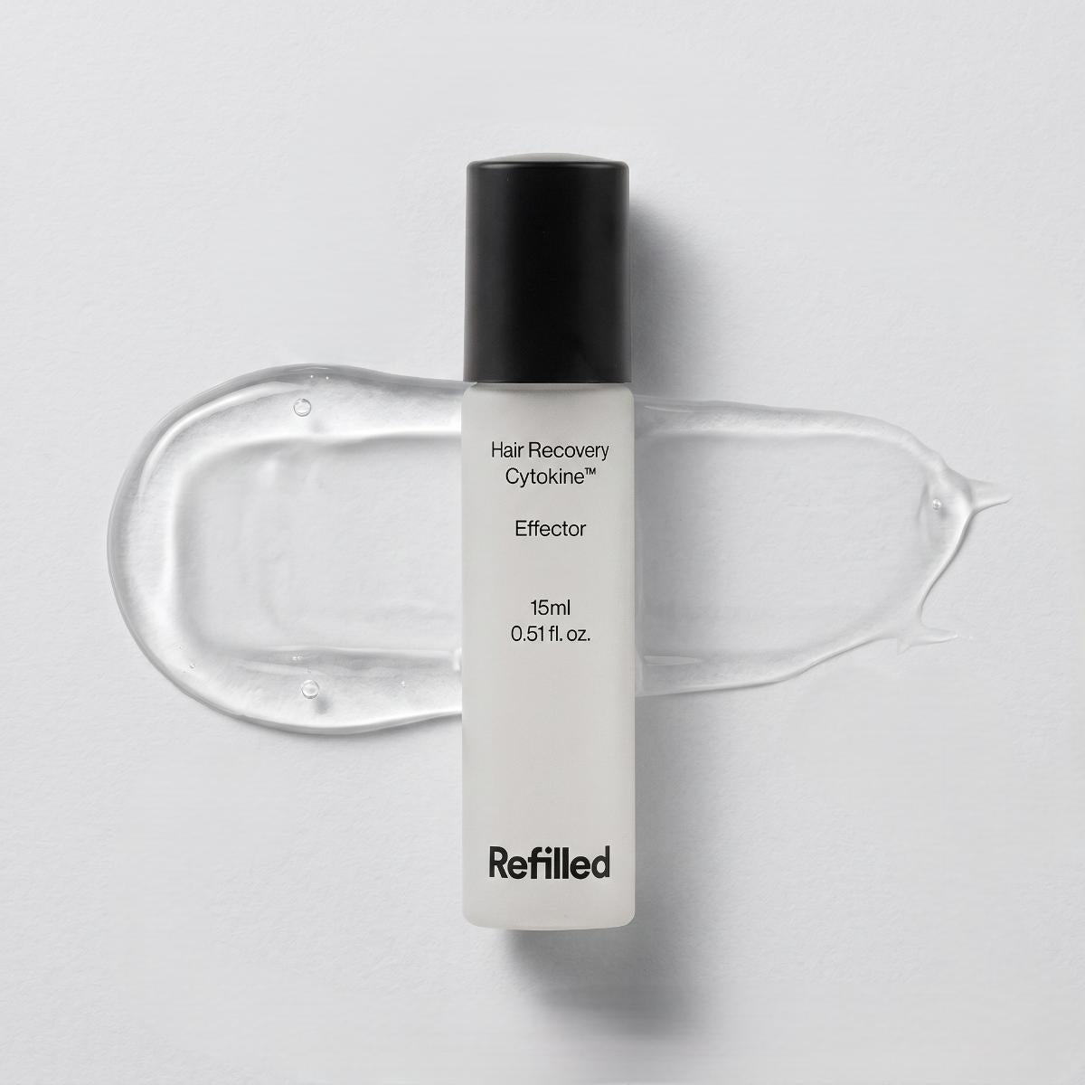 Effettore per il recupero dei capelli con citochine ricaricato 15ml