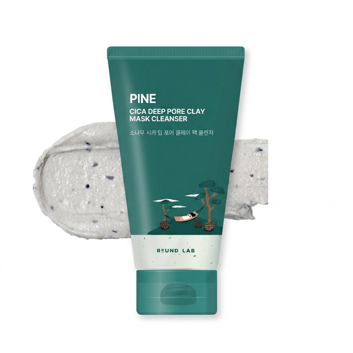 ROUND LAB Pine Cica Deep Pore Clay Mask Detergente 150ml