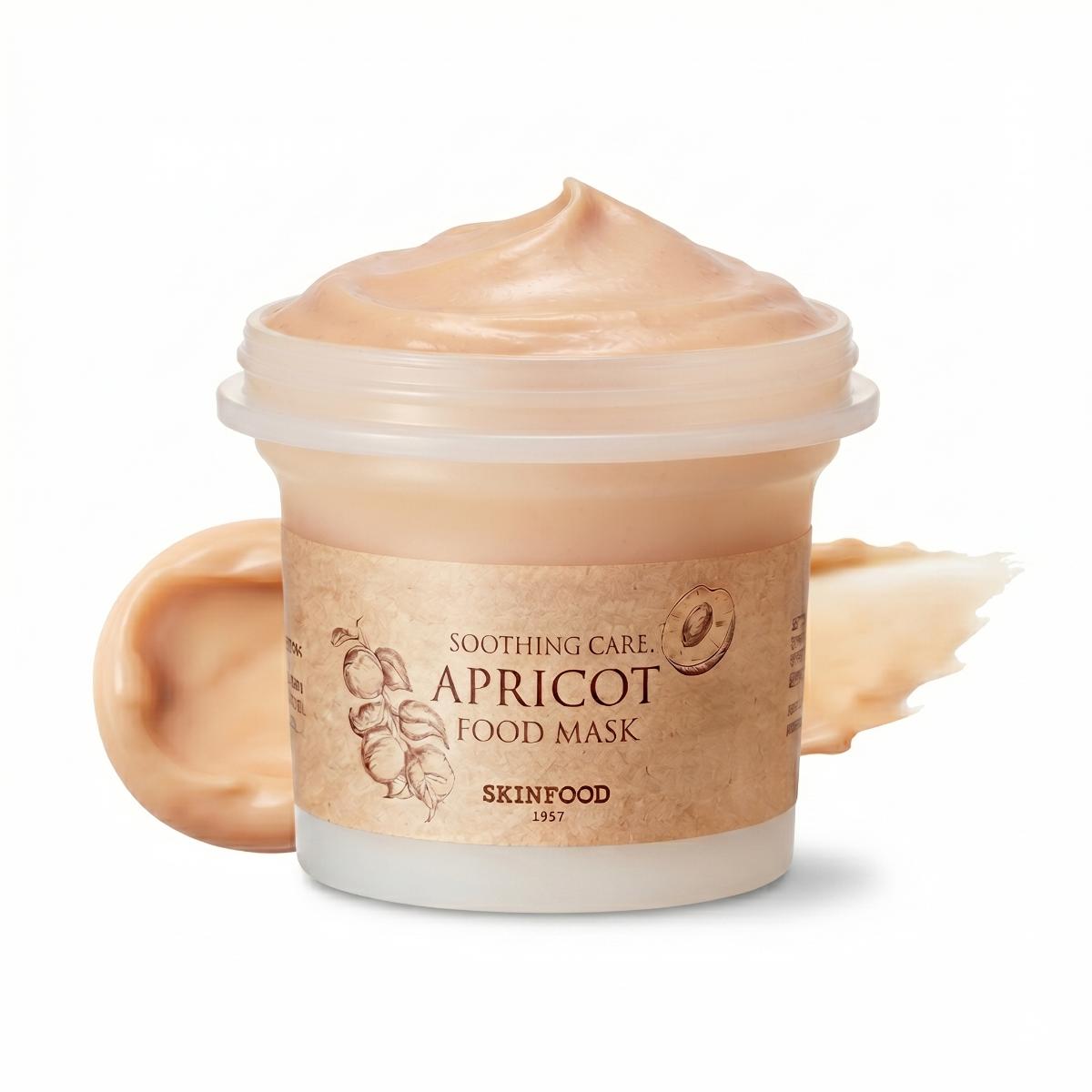 Masque visage à l'abricot SKINFOOD 120 g