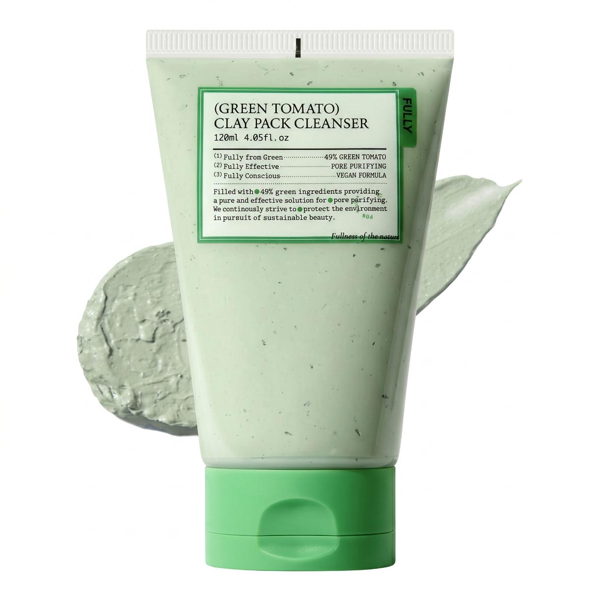 Nettoyant masque à l'argile de tomate verte FULLY 120ml