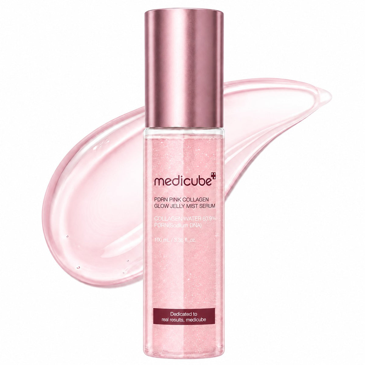 MEDICUBE Pink Collagen Glow Jelly Sérum en Brume 100ml