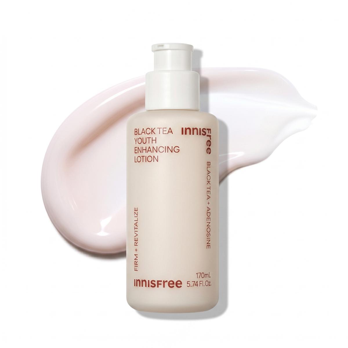 Innisfree Lotion Jeunesse Revitalisante Thé Noir 170ml