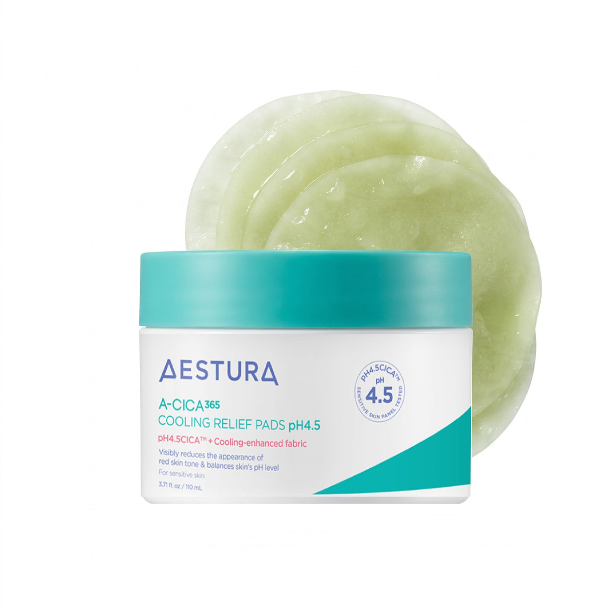 AESTURA A-Cica 365 Cooling Relief Pads pH4.5 60 Pezzi