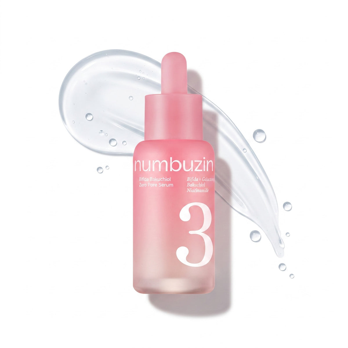 numbuzin No.3 Sérum Pores Bifida Bakuchiol 30ml