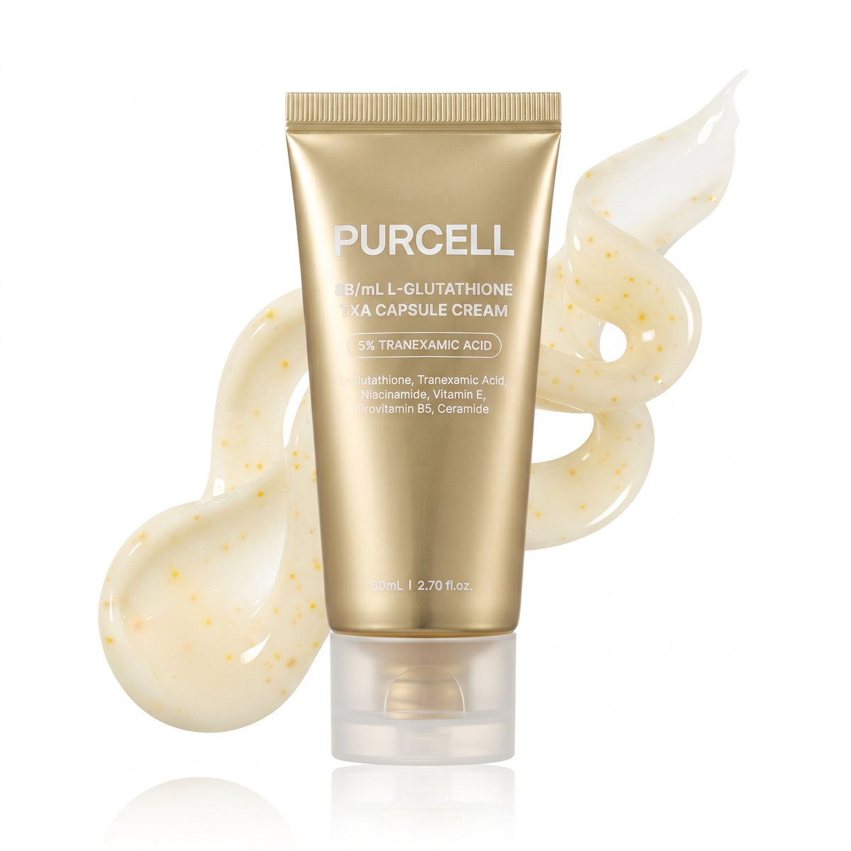 PURCELL 8B/mL L-Glutathion Crème Capsules TXA 80ml